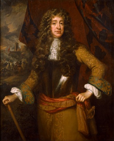 Retrato de un hombre desconocido llamado William III, finales del siglo XVII de Studio of William Wissing