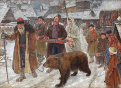 La canción de los skomorokhs, 1910 de Subbotin