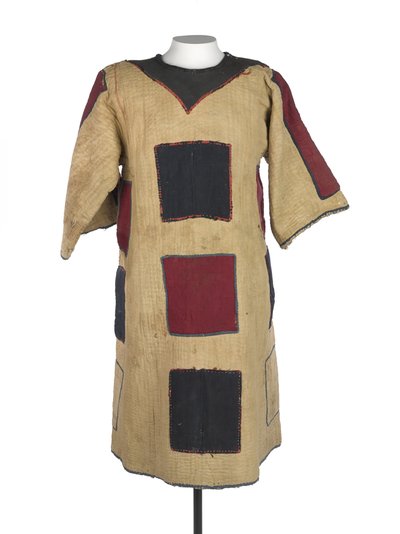 Una de dos jibbahs de derviche usadas por Wad El Nejumi y su hijo, c.1887 de Sudanese School