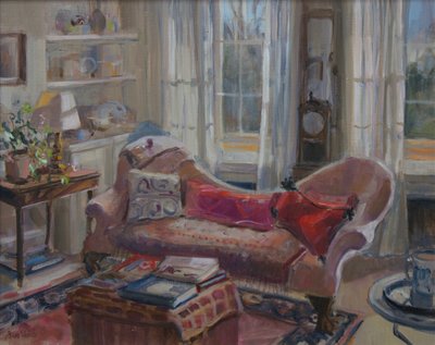 Cojines rojos, 2016 de Sue Wales