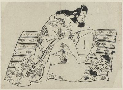 Actuación erótica
Hana ni Yosurukyo (título de la serie) de Sugimura Jihei (attributed to)