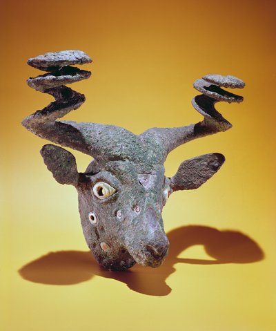 Cabeza de un toro, de Irak, c.2000 a.C. de Sumerian