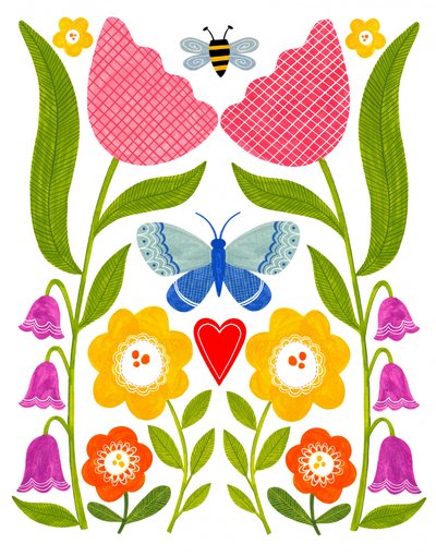 Folk Art Garden de Susan Black