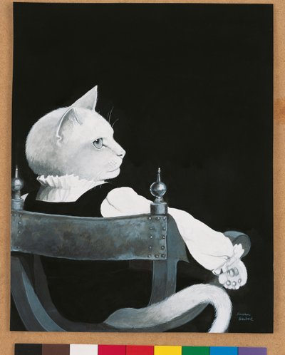 Ilustración de ¡Gatos en abundancia! Compendio de gatos cultos (pub. 2015) de Susan Herbert