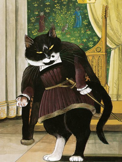 Ilustración de Gatos de Shakespeare: Poster Book (pub. 2016) de Susan Herbert