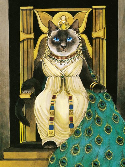 Ilustración de Gatos de Shakespeare: Poster Book (pub. 2016) de Susan Herbert