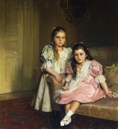 Retrato de las hijas de Lawrence Pilkington de Susan Isabel Dacre