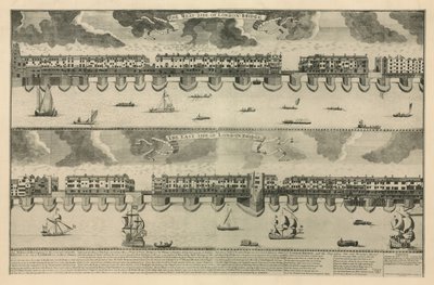 Los lados oeste y este del Puente de Londres de Sutton Nicholls