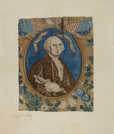 Retrato de George Washington, c. 1939 de Suzanne Roy