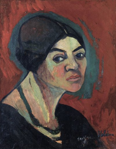Autorretrato de Suzanne Valadon