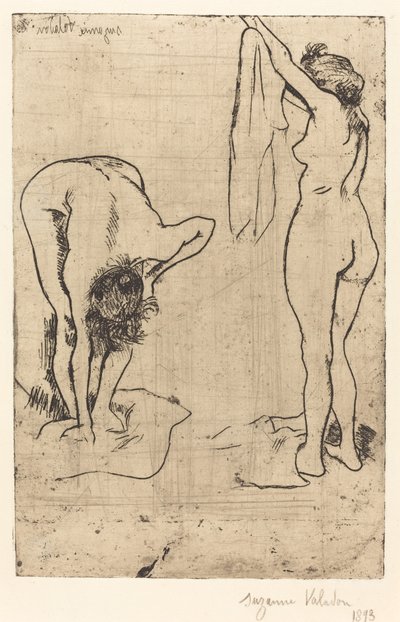 Mujeres bañándose de Suzanne Valadon