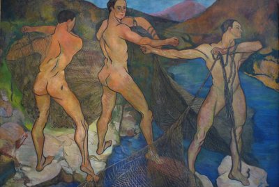 Arrastrando las redes de Marie Clementine (Suzanne) Valadon