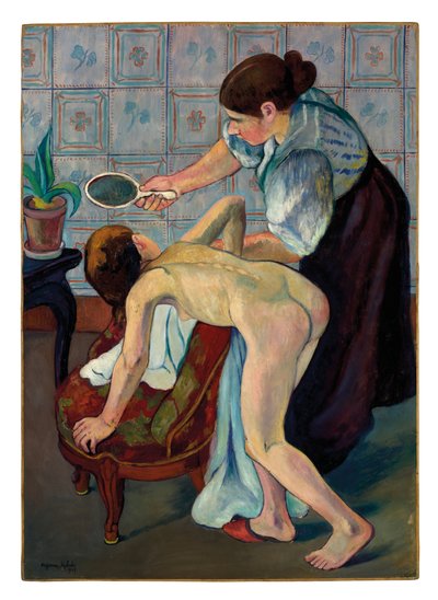 La niña en el espejo de Suzanne Valadon