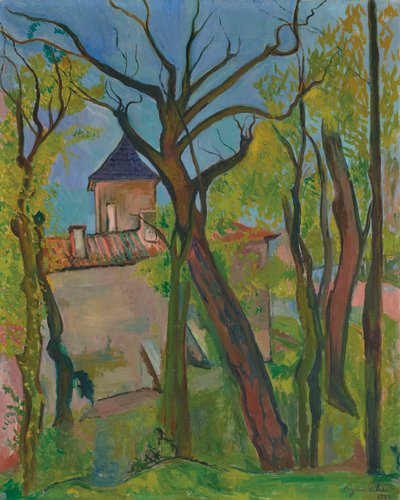 Paisaje en Saint-Bernard Ain, 1932 de Suzanne Valadon