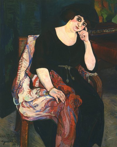 Retrato de Madame Zamaron de Marie Clementine (Suzanne) Valadon