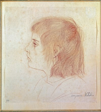 Retrato del pintor Maurice Utrillo de niño de Suzanne Valadon