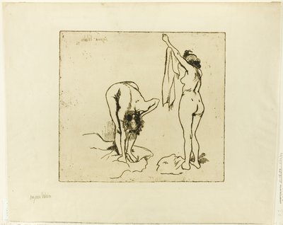 Dos Mujeres Secándose de Suzanne Valadon