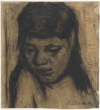 Cabeza de niña de Suze Robertson