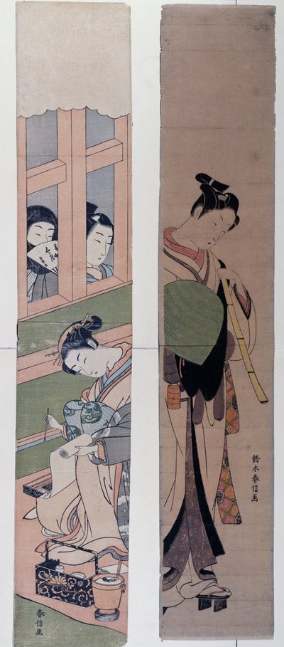 Cortesanas de Suzuki Harunobu