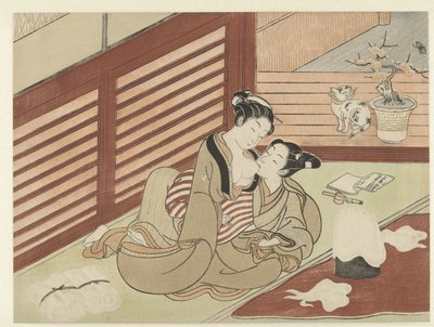Amor de pareja de Suzuki Harunobu