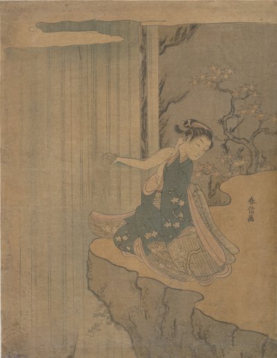 Parodia de la Leyenda de Kyoyu y Sofu, 1764-72 de Suzuki Harunobu