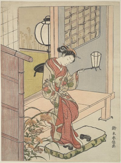 Estampa de Suzuki Harunobu