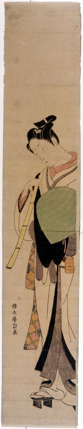 La cortesana Hinatsuru. Estampas de Harunobu Suzuki (1724/25-1770). de Suzuki Harunobu