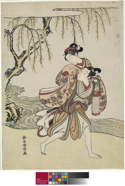 La fuga de Suzuki Harunobu