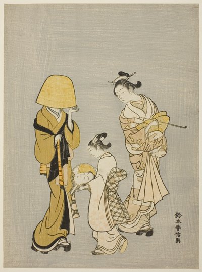 El Rostro en el Espejo de Suzuki Harunobu