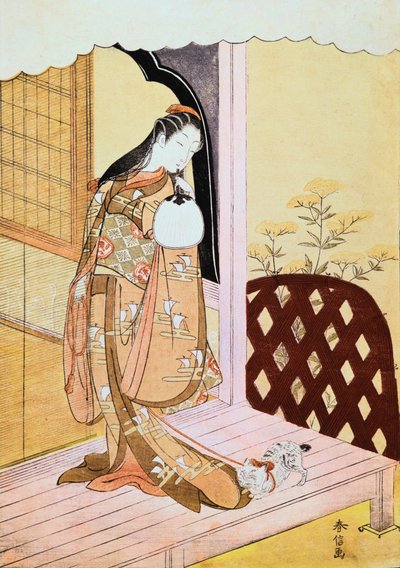 La Princesa Nyosan de Suzuki Harunobu
