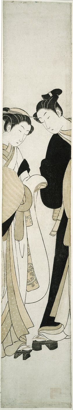 Dos Komuso de Suzuki Harunobu