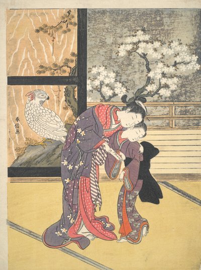 Instrucción susurrada de Suzuki Harunobu
