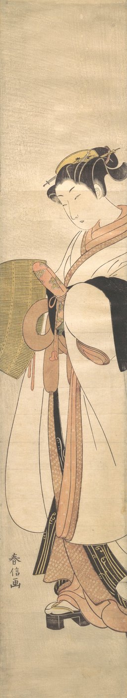 Joven Púrpura, probablemente 1770 de Suzuki Harunobu