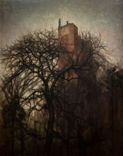 Ruinas del castillo de Koldinghus de Svend Hammershöi