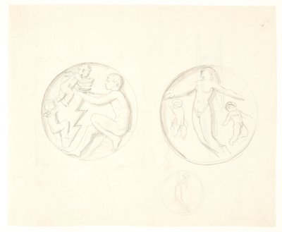 Boceto para Relieves de Svend Rathsack