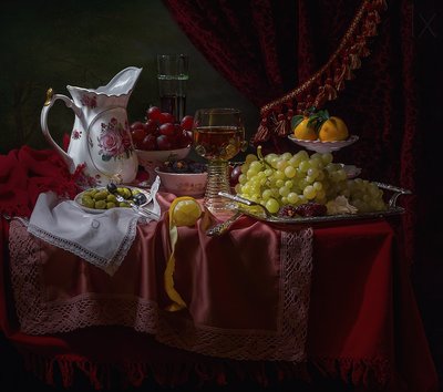 Un opulento festín de naturaleza muerta de Svetlana L