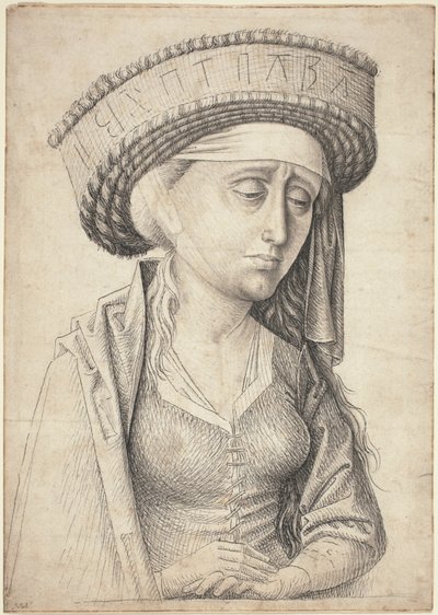 Una Sibila de Swabian 15th Century