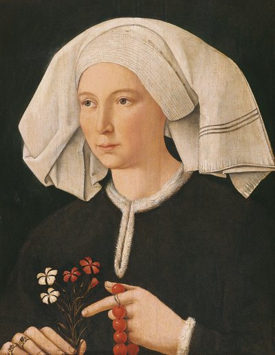 Retrato de una mujer de Swabian master