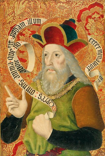 El Profeta Moisés, siglo XV de Swabian master