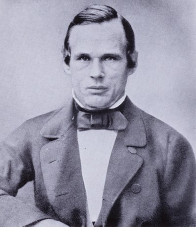 Anders Jonas Ångström, físico y astrónomo sueco destacado en el desarrollo de la espectroscopía (foto en b/n) de Swedish Photographer