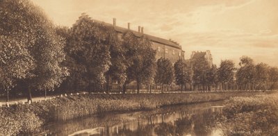 Malmo: Castillo de Malmohus (fotografía en blanco y negro) de Swedish Photographer