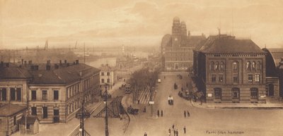 Malmo: Fiesta desde el puerto (foto b/n) de Swedish Photographer