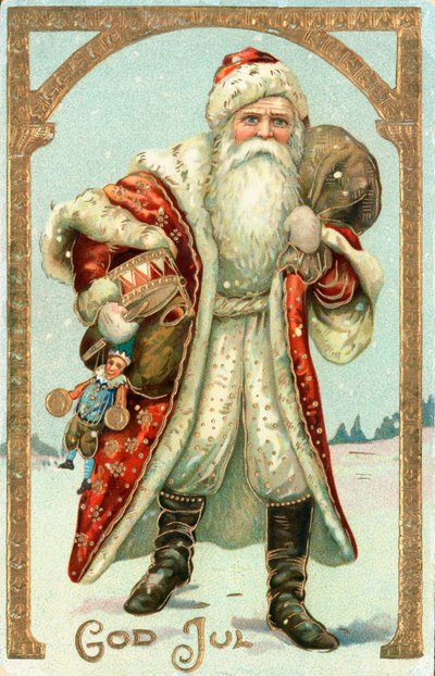 Tarjeta de Navidad sueca de Swedish School