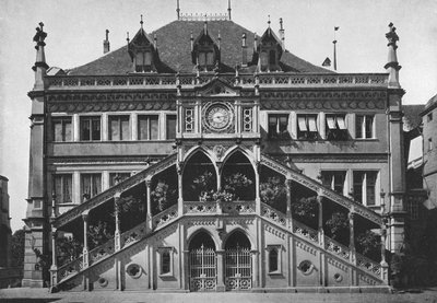 Berna, el Ayuntamiento (foto en b/n) de Swiss Photographer