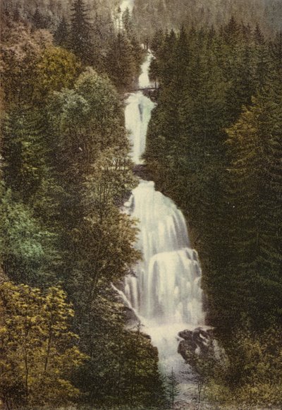 Berner Oberland: Giessbach (foto a color) de Swiss Photographer