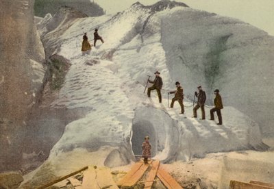 Oberland bernés: Grindelwald, glaciar inferior (foto a color) de Swiss Photographer