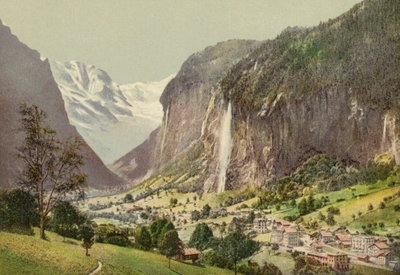 Oberland bernés: Lauterbrunnen (foto a color) de Swiss Photographer