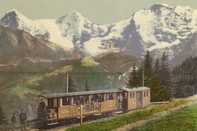 Berner Oberland: Murrenbahn (foto a color) de Swiss Photographer