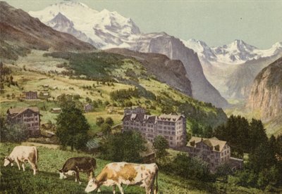 Oberland bernés: Wengen (foto a color) de Swiss Photographer