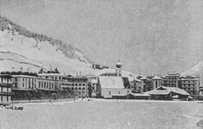 Davos-Dorf (foto en b/n) de Swiss Photographer